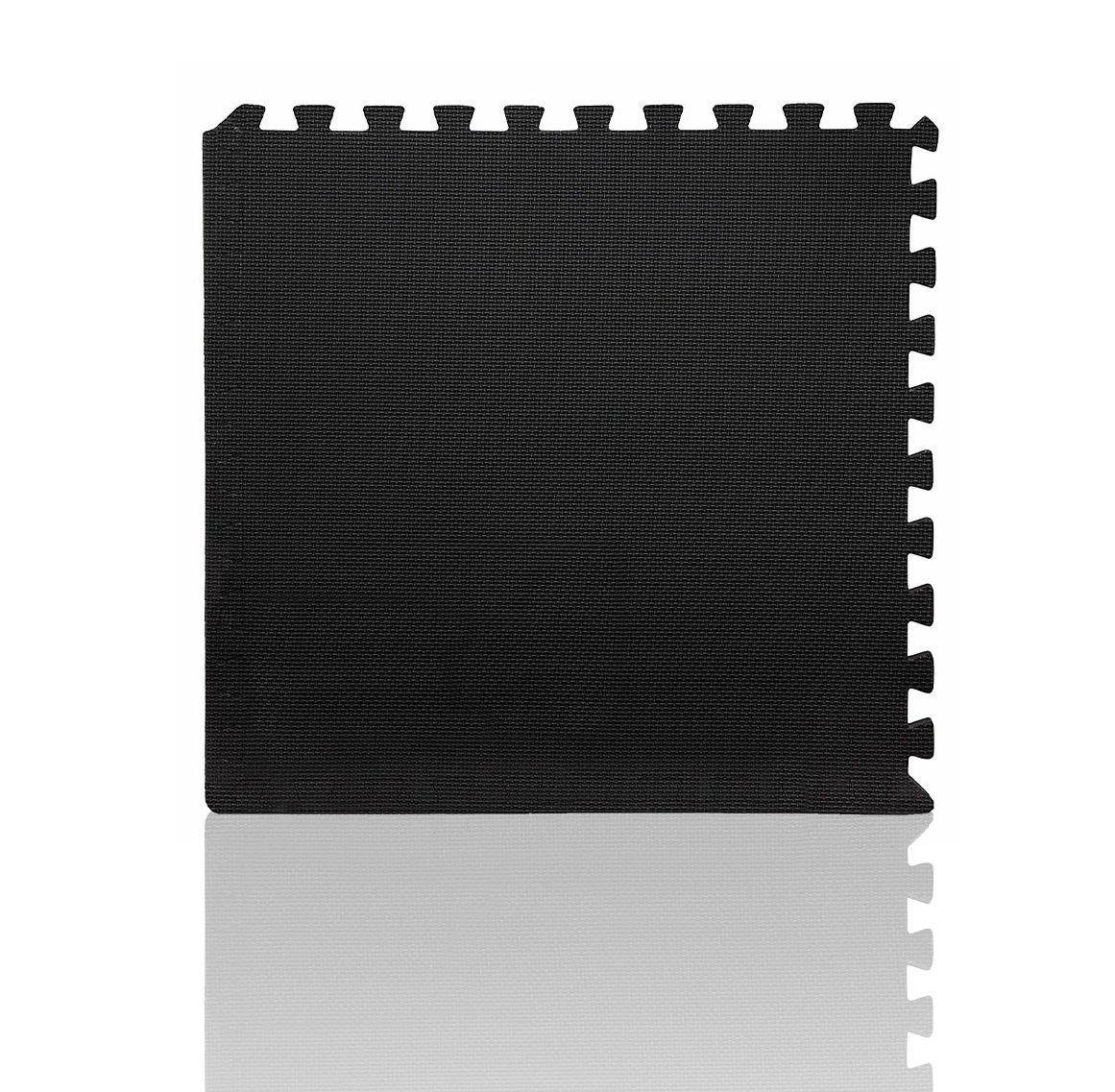 Interlocking Non-Skid Eva Foam Mats 4 Tiles (16 Square Feet 60 * 60 Black)